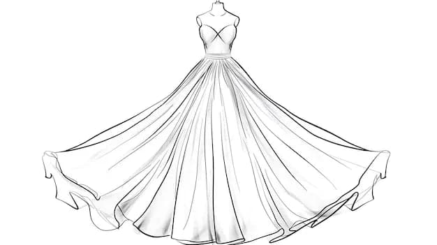 Jak narysować suknię ślubną: 8 kroków do perfekcyjnego szkicu