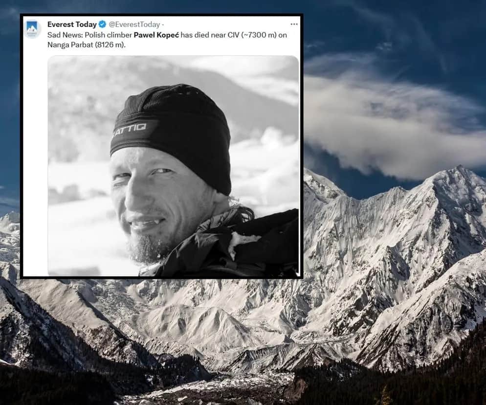 Paweł Kopeć - tragiczna śmierć młodego himalaisty na Nanga Parbat