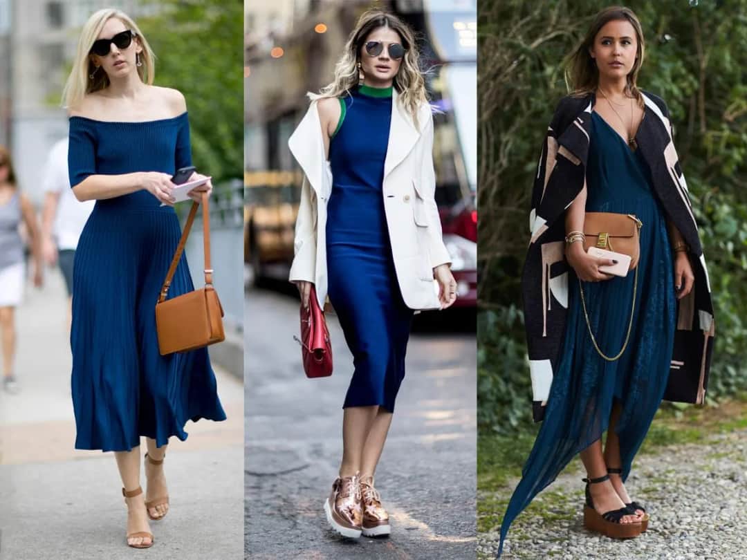 Jakie buty do granatowej sukienki stylizacje, które zachwycą każdego?